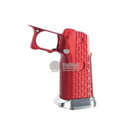 Gunsmith Bros Aluminum Grip (Limcat Style) for Tokyo Marui Hi-Capa GBB Series - Red