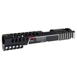 Gunsmith Bros CNC Aluminum Design 18 Single Slide Tokyo Marui Hi Capa 5.1 GBB - 2 Tone