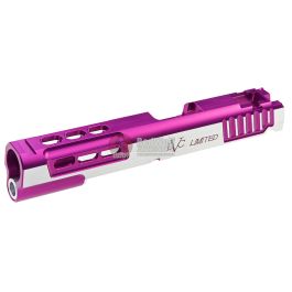 Gunsmith Bros CNC Aluminum STI DVC STD Single Slide for Tokyo Marui Hi-Capa GBB Series - Purple 2 To