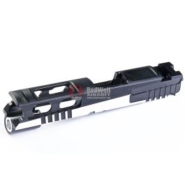 Gunsmith Bros CNC Aluminum Ultra Cut 4.3 Single Slide w/Sight(Tokyo Marui Hi-Capa 4.3 GBB Pistol)2 T