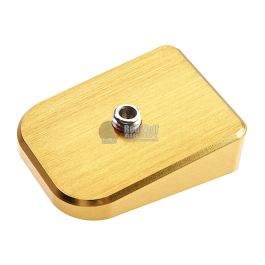 Gunsmith Bros Magazine Base Pad (No Marking) - Gold
