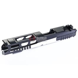 Gunsmith Bros CNC Aluminum Ultra Cut 5.1 Single Slide for Tokyo Marui Hi Capa 5.1 GBB Pistol - 2 Ton