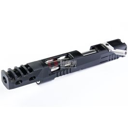 Gunsmith Bros CNC Aluminum Ultra Cut Open Upper Set for Tokyo Marui Hi Capa GBB Series - Black
