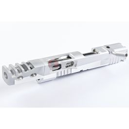 Gunsmith Bros CNC Aluminum Ultra Cut Open Upper Set for Tokyo Marui Hi Capa GBB Series - Silver
