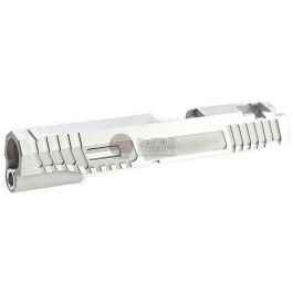 Gunsmith Bros Single Slide Combat Master Style for Tokyo Marui Hi-Capa 5.1/ 4.3/ 1911 GBB - Silver