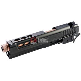 Gunsmith Bros STI DVC Tactical Slide Set for Tokyo Marui Hi-Capa GBB Series -Black