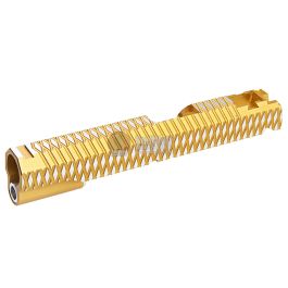 Gunsmith Bros SV Standard Whole Rhombus Single Slide for Tokyo Marui Hi-Capa GBB Series - Gold 2 Ton