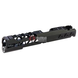 Gunsmith Bros Triangle Cut Slide Set for Tokyo Marui Hi-Capa GBB Series - Black