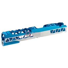 Gunsmith Bros Triangle Cut Slide Set for Tokyo Marui Hi-Capa GBB Series - Blue 2 Tone