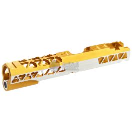Gunsmith Bros Triangle Cut Slide Set for Tokyo Marui Hi-Capa GBB Series - Gold 2 Tone