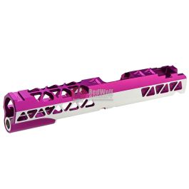 Gunsmith Bros Triangle Cut Slide Set for Tokyo Marui Hi-Capa GBB Series - Purple 2 Tone