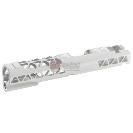 Gunsmith Bros Triangle Cut Slide Set for Tokyo Marui Hi-Capa GBB Series - Silver