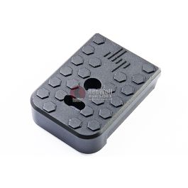 JL Progression Tokyo Marui G Series GBB Magazine Base Pad (MagShoe) - Black, Aluminum