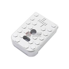 JL Progression Tokyo Marui G Series GBB Magazine Base Pad (MagShoe) - Silver, Aluminum