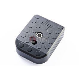 JL Progression Tokyo Marui Hi Capa GBB Series Magazine Base Pad (MagShoe) - Black, Aluminum