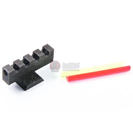 JL Progression Tokyo Marui Hi Capa GBB Series COMBAT Fiber Optic Front Sight (1.5mm)