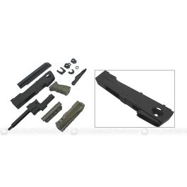 King Arms AK47S Metal Body Deluxe Set B (OD)