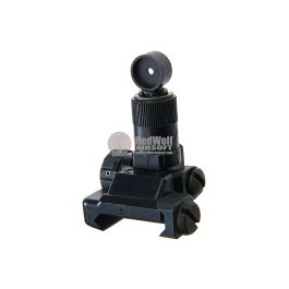 KAC Micro Real Sight (Steel 200-600m) for Milspec 1913 Rail System (by Alpha Parts)