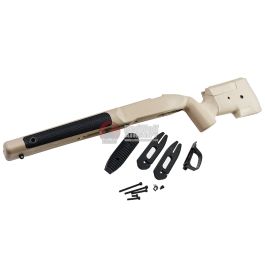 Maple Leaf MLC S1 Rifle Stock for VSR-10 Series - Tan