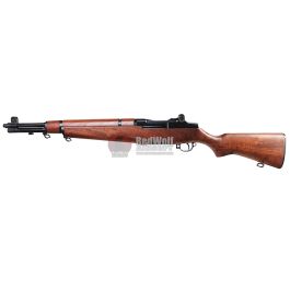 Marushin M1 Garand Tanker Superior Walnut Stock - (6mm Gas Version) Airsoft Classic Rifle