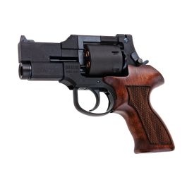 Marushin Mateba Gas Revolver 3 inch - Black (Heavyweight Wood Grip Version)