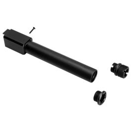 Nine Ball Tokyo Marui G17 Gen 5 MOS GBB Non Recoil 2 WAY Outer Barrel - Black
