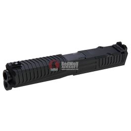 Nova SD-Style CNC Aluminum Slide Set For Tokyo Marui G17/22 GBB Series - Black