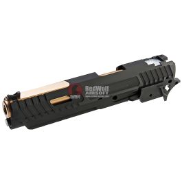 Nova CNC Aluminum John Wick 3 STI Combat Master Slide Set-Tokyo Marui Hi Capa 5.1(5.4 inch Island Ba