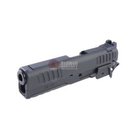 Nova CNC Aluminum STI Staccato-P 9mm Kit for Tokyo Marui Hi-Capa 5.1 / 4.3 GBB Series - Black