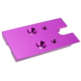 Novritsch SSP5 Premium Red Dot Plate - Purple