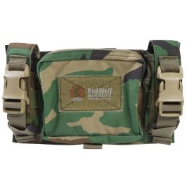 OPS Sticky Admin Pouch - M81 Woodland Camo