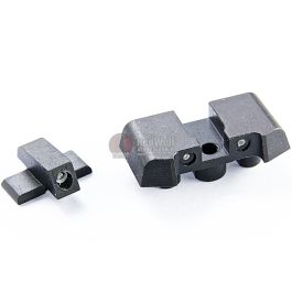 Pro Arms SIG Sauer M17 Tritium Night Sight Set (Steel) - Black