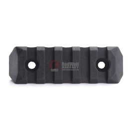 PTS Enhanced Rail Section (Keymod) 5 Slots - Black