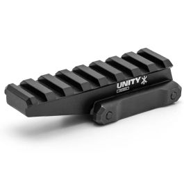 PTS Unity Tactical FAST Optic Riser (BK, PTS Version, Aluminum)