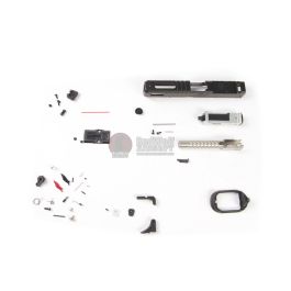 PTS ZEV OMEN Slide Kit for Tokyo Marui G17 GBB Pistol (RMR) - Black