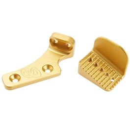 Revanchist Airsoft Tokyo Marui Hi Capa GBB Adjustable Thumb Rest (INF Style) - Gold