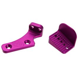 Revanchist Airsoft Tokyo Marui Hi Capa GBB Adjustable Thumb Rest (INF Style) - Purple
