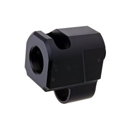 Revanchist Airsoft Hi Capa GBB ST Style Compensator (11mm CW to 14mm CCW, Black)