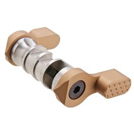Revanchist Airsoft VFC M4 GBBR Ambi Selector (Stainless Steel, Type C, Tan)