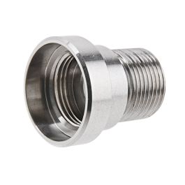 Revanchist Airsoft VFC MP5 GBB Series 14mm CCW Thread Adaptor (Stainless Steel)