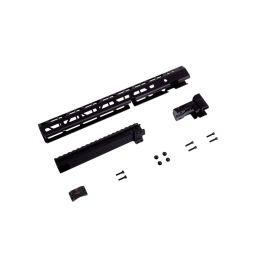 RGW JM Style M-Lok Handguard Rail for Tokyo Marui AK GBB / GHK AK GBB / AK AEG Airsoft (14.25 inch,