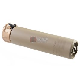 RGW SOCOM762 RC Mini Suppressor with 14mm CCW SF Muzzle Brake - FDE