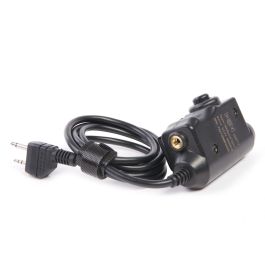 Roger Tech 409 Tactical PTT - Midland Version for all NATO Standard Headset with Nexus TP-120