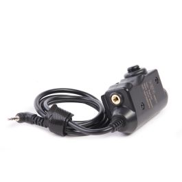 Roger Tech 409 Tactical PTT - Topcom Version for all NATO Standard Headset with Nexus TP-120