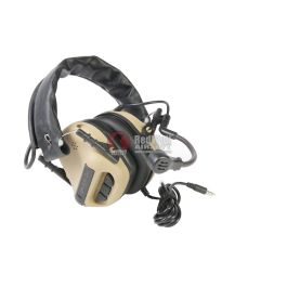 Roger Tech EVO406-UE Ultimate Edition Electronic Hearing Protection(Bluetooth AUX Wired)-Desert Tan