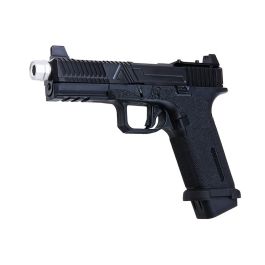 RWA Agency Arms EXA GBB Airsoft Pistol (CNC Aluminum Silver Barrel w/ RMR Mount Plate)