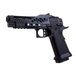 SAVIA Hi-Capa Type 1 Race Gun GBB Airsoft Pistol (CNC Machined, Black)