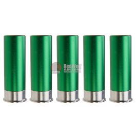 ShowGuns 20mm Gas Shotgun Shell for Tanaka / PPS 870 Shotshell Launcher (5pcs) (Green)
