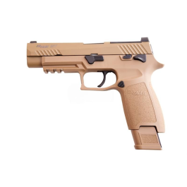 SIG Sauer M17 P320 CO2 Airsoft Pistols - TAN (by SIG AIR & VFC) - 6mm