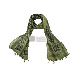 SilverBack Cotton Arab Shemagh Scarf XXL (Green & Black)